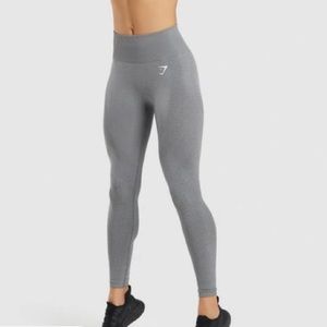 Gray Vital Seamless Gymshark Leggings